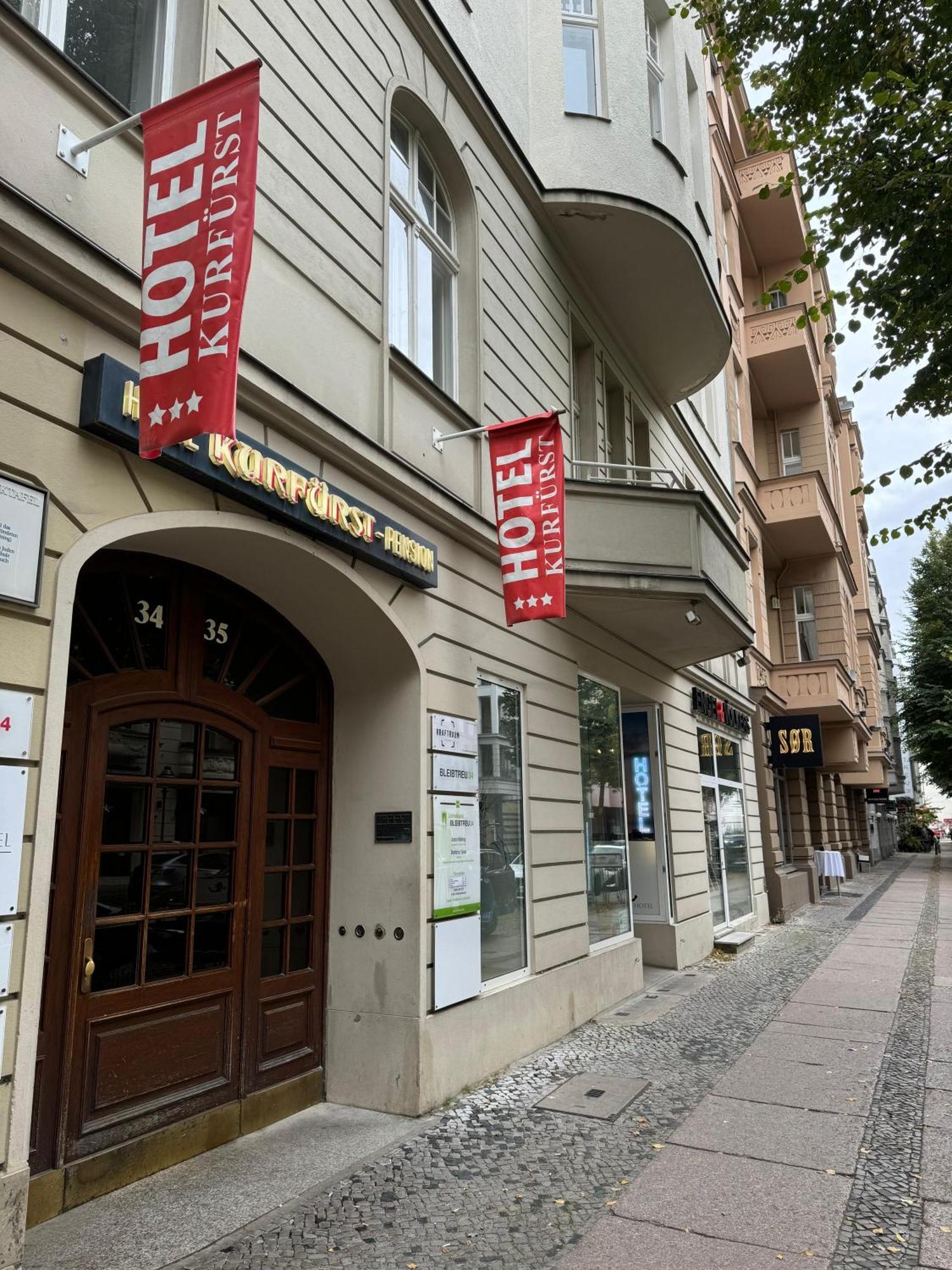 Kurfuerst Am Kurfuerstendamm Berlin Exteriör bild