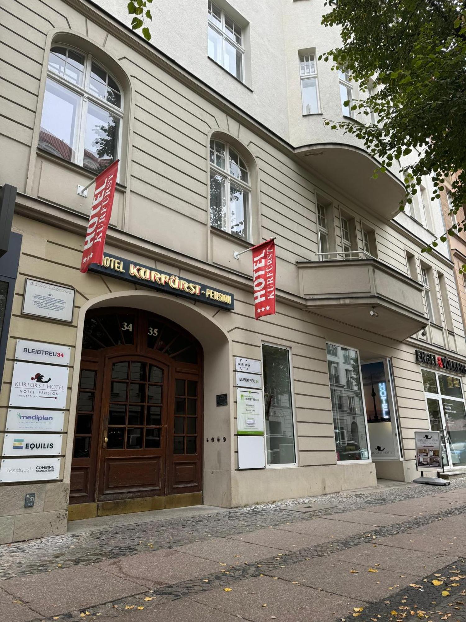 Kurfuerst Am Kurfuerstendamm Berlin Exteriör bild